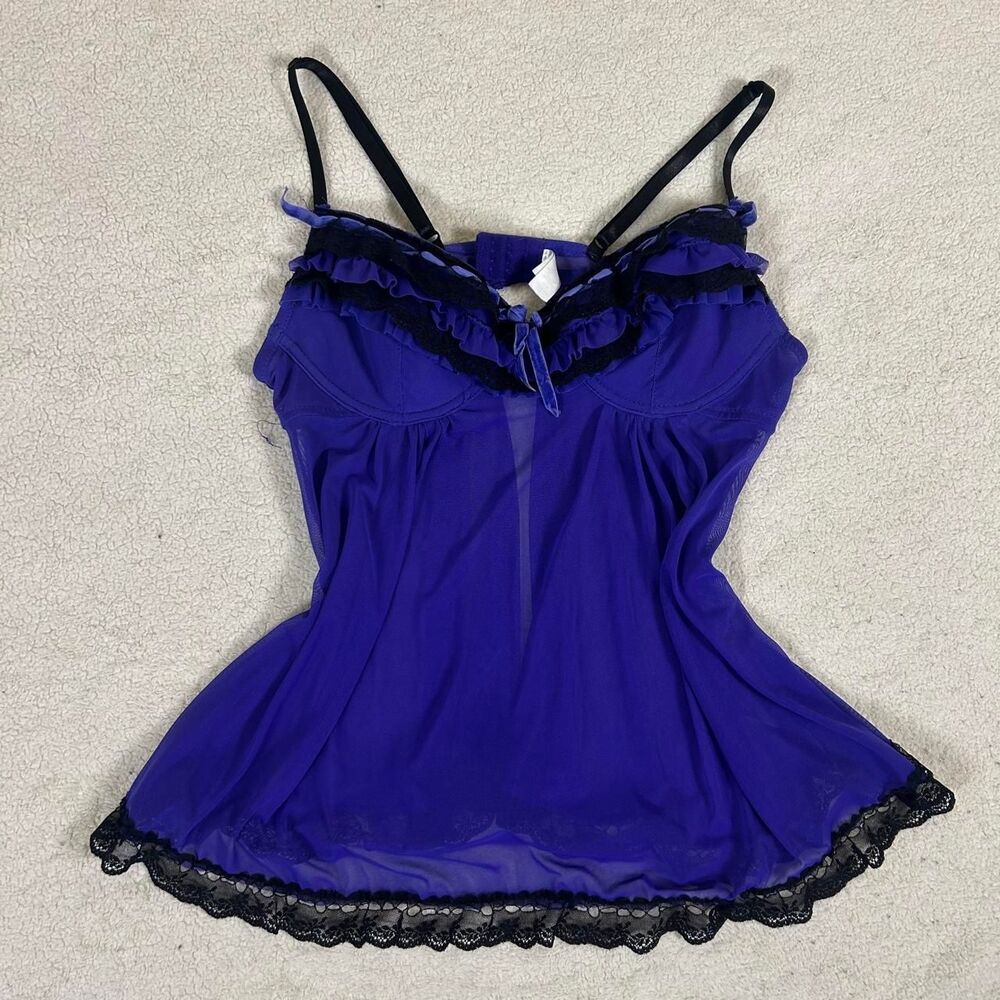 Felina Purple Dark Coquette Whimsigoth Slip